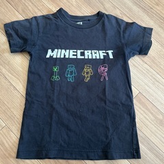 キッズTシャツ120サイズ マインクラフトの画像