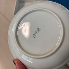 有田焼皿茄子柄の画像