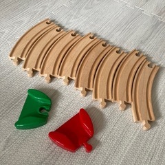 BRIO（ブリオ） レール 木製線路　の画像