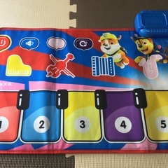 パウ・パトロール 音楽マット パウパト タッチでプレイ ミュージックマットの画像