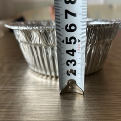 テイクアウト　アルミ深容器 丸内径14cm(1000枚)の画像