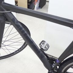 千歳市/恵庭市 ブリヂストン×ナリフリ HELMZ H10 スピードクルーザー マットガンメタグレー 510mm ヘルムズ クロスバイク 自転車の画像