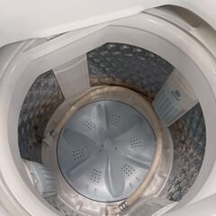 全自動洗濯機 　TOSHIBA 　AW-5GA2　洗濯容量5.0-5.5kg　2023年製　幅52×高さ91×奥行53cmの画像