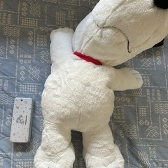 スヌーピーのぬいぐるみの画像