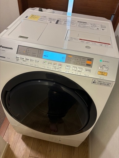 配送設置可能??分解清掃済み‼️新品部品有‼️ドラム式洗濯機 Panasonic 2019年製 11.0kg 6.0kg NA-VX8