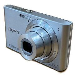 SONY ソニー Cyber-shot サイバーショット DSC-W610 シルバー バッテリー3つ バッテリーチャージャー付 動作確認済の画像