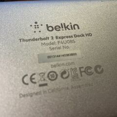 Belkin Thunderbolt 2 Express Dock HDの画像