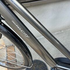 🌈バッテリーほぼ新品　大容量12Ah💗ヤマハ　YAMAHA　電動自転車　電動アシスト自転車　中古　27インチ　101010の画像