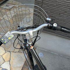 🌈バッテリーほぼ新品　大容量12Ah💗ヤマハ　YAMAHA　電動自転車　電動アシスト自転車　中古　27インチ　101010の画像
