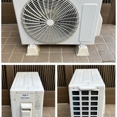 YAMADA ルームエアコン YHA-S25N-W 2023年製 〜10畳の画像