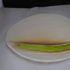 [1595] 景春窯　京焼き 清水焼　大皿　陶器　和食器の画像