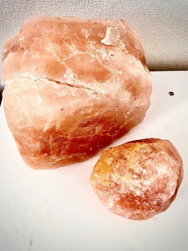 巨大岩塩オブジェ