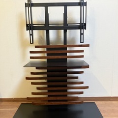 ☆テレビ台 壁寄せ テレビスタンド 自立式 32〜65インチ 壁掛け風☆