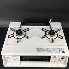 Paloma/パロマ ガステーブル エブリシェフ PA-360WHA-L ナチュラルホワイト 都市ガス用 2017年製 左強火 ガラストップ 25j菊STの画像