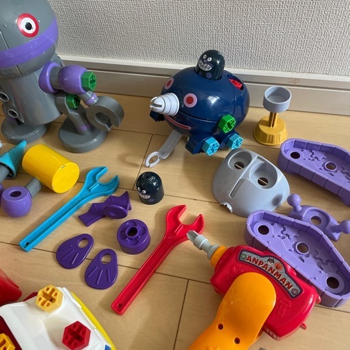 【大量】アンパンマン　ねじねじDIYシリーズ　4点セット