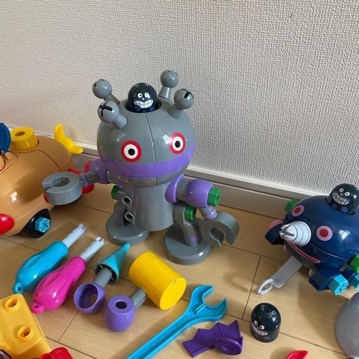 【大量】アンパンマン　ねじねじDIYシリーズ　4点セット