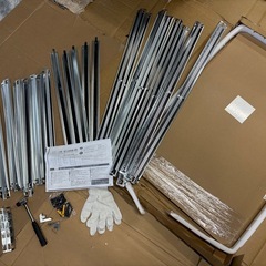 新品　スチールラック　90x55x180cmの画像