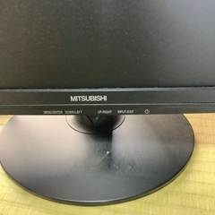 三菱パソコンのモニター　使用品の画像