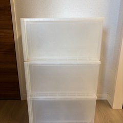 無印良品　ポリプロピレン収納ケース　計5ケースセットの画像