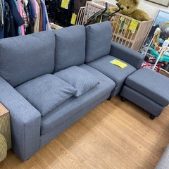 ☆ドリーム荒牧店☆ジモティー割引有☆カウチソファ　現状販売