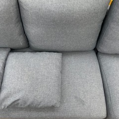 ☆ドリーム荒牧店☆ジモティー割引有☆カウチソファ　現状販売の画像