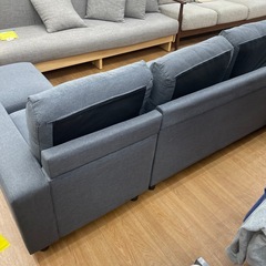 ☆ドリーム荒牧店☆ジモティー割引有☆カウチソファ　現状販売の画像
