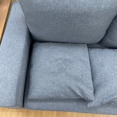 ☆ドリーム荒牧店☆ジモティー割引有☆カウチソファ　現状販売の画像