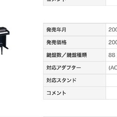 YAMAHA ヤマハ電子ピアノJ-5000 【取扱説明書など付属品あり】88鍵の画像