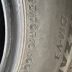 ブリヂストン　DMV3 215/70-16 デリカ等　スタッドレス
の画像
