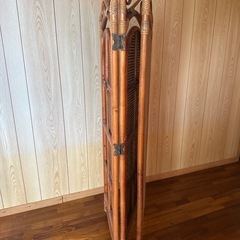 ③衝立　パーテーション　3連折り畳みの画像