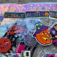 ハロウィン ペーパーガーランド ウォールデコ ジャックオーランタン10種の画像