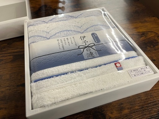 【限定品10個セット　新品未使用品】今治タオル 伊予の漣