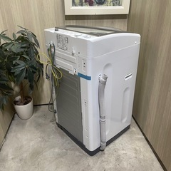 💥激安💥❗️配送•設置🉑❗️♻️処分撤去♻️AQUA 7KG洗濯機　2021年 AQW-GP70JJの画像