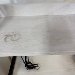 ジモティー特別価格🉐 N1122★レンジ台★レンジボード★幅605mmの画像