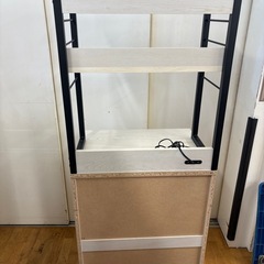 ジモティー特別価格🉐 N1122★レンジ台★レンジボード★幅605mmの画像