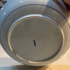 青い大皿の画像