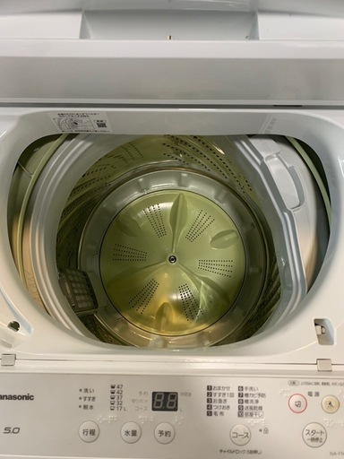 【ジモティー割】Panasonic 2021年製　5kg 洗濯機　（ID1424）