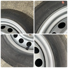 プロボックス スペアタイヤ 14インチ　DUNLOP SP175 155/80R14 1本の画像