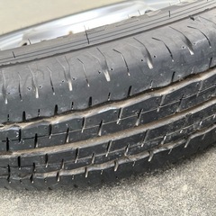 プロボックス スペアタイヤ 14インチ　DUNLOP SP175 155/80R14 1本の画像