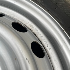 プロボックス スペアタイヤ 14インチ　DUNLOP SP175 155/80R14 1本の画像