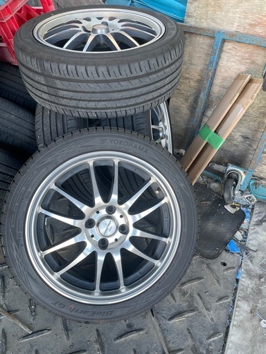 夏タイヤ　ホイールタイヤ４本セット