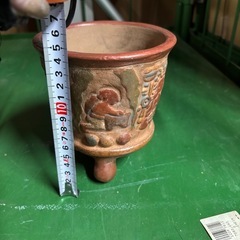 レトロ植木鉢？置物？の画像