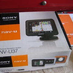 SONY ソニー　nav-u NV-U37　クレードル2個付き　バイク、自転車対応ナビの画像