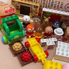 アンパンマンまとめ売り ブロック ぬいぐるみ
の画像