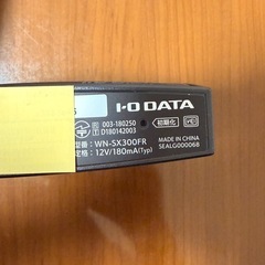 I-O DATA 無線LANルーター WN-SX300FR（2.4GHz／300Mbpsモデル）の画像