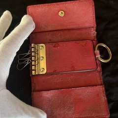 COACH コーチ 6連キーケース キーケース キーリング フローラルプリント 花柄 ブランド小物 コレクションの画像