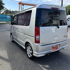 自社ローンあり！ガソリン100リットルプレゼント✨両側パワスラ✨オートステップ✨走行4万キロ台✨スズキ☆エブリイワゴン☆PZターボスペシャル☆660cc☆4人乗り☆の画像