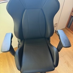 AKRacingゲーミングチェア　良品！　あたま頭クッション無しの画像