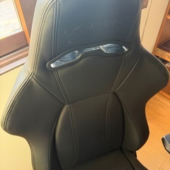 AKRacingゲーミングチェア　良品！　あたま頭クッション無しの画像