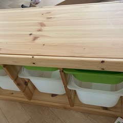 IKEA トロファスト　おもちゃ　ラック　収納　棚の画像
